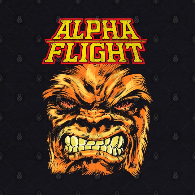 Alpha flight Sasquatch by OniSide